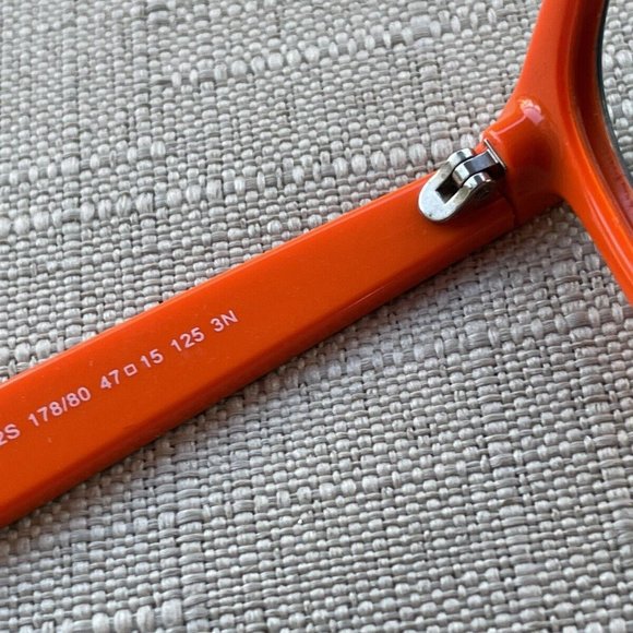 Ray-Ban Youth Eyeglasses Black/Orange Tone RJ8052S Glasses Frame - Picture 7 of 11